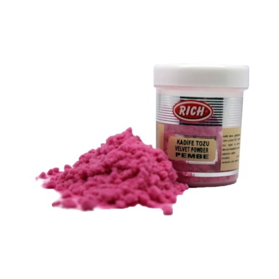 Rich Samt Pulver Rosa ( Velvet Powder ) - 8692032000008 - Rich Hobby